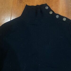 J Crew Mock Neck Merino Wool and acrylic blend